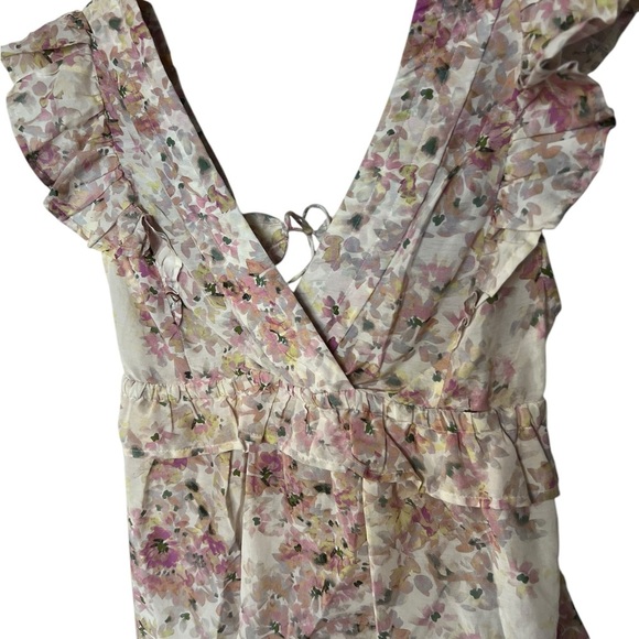 Munthe Herb Tie-Back Top β Size 34 β Sexy, Cute & Perfect for Spring/Summer! - Picture 4 of 6